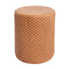 Evie Outdoor Patio Round MGO Side Table Brown