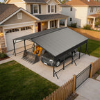 20'x20' Galvanized Steel Carport Canopy