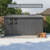 12 x 10 Ft Metal Garden Shed for Outdoor Storage