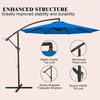 10 ft Cantilever Patio Umbrella with Crank