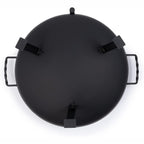 Cowboy Fire Pit 23-Inch - Open Fire Grill with Cooking Grate for Outdoor Cooking - Heavy Duty Open Grill