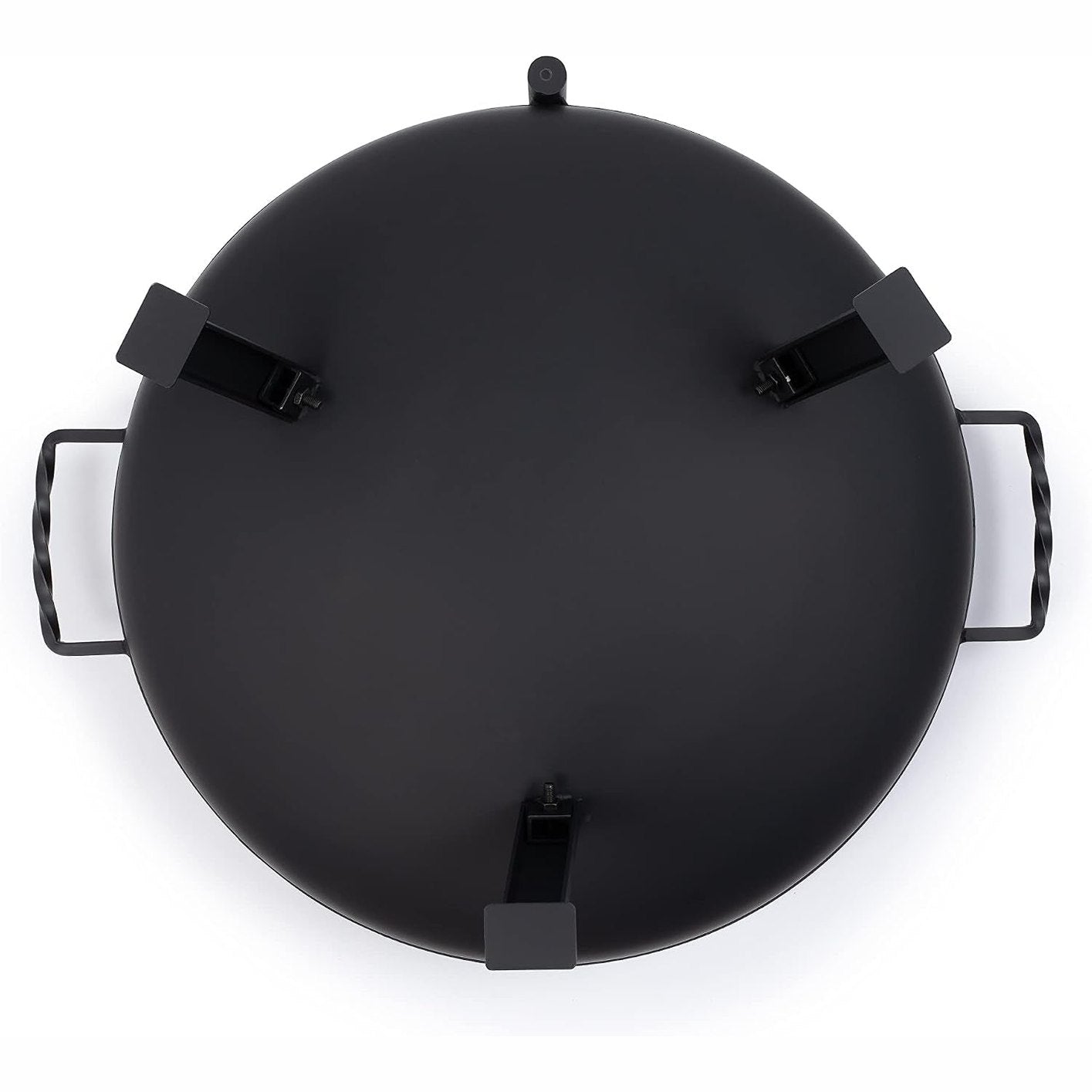 Cowboy Fire Pit 23-Inch - Open Fire Grill with Cooking Grate for Outdoor Cooking - Heavy Duty Open Grill