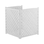 Outdoor 3 Panel Air Conditioner Fence Screen
