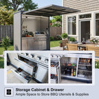 3 ft x 7 ft  Outdoor Kitchen POD