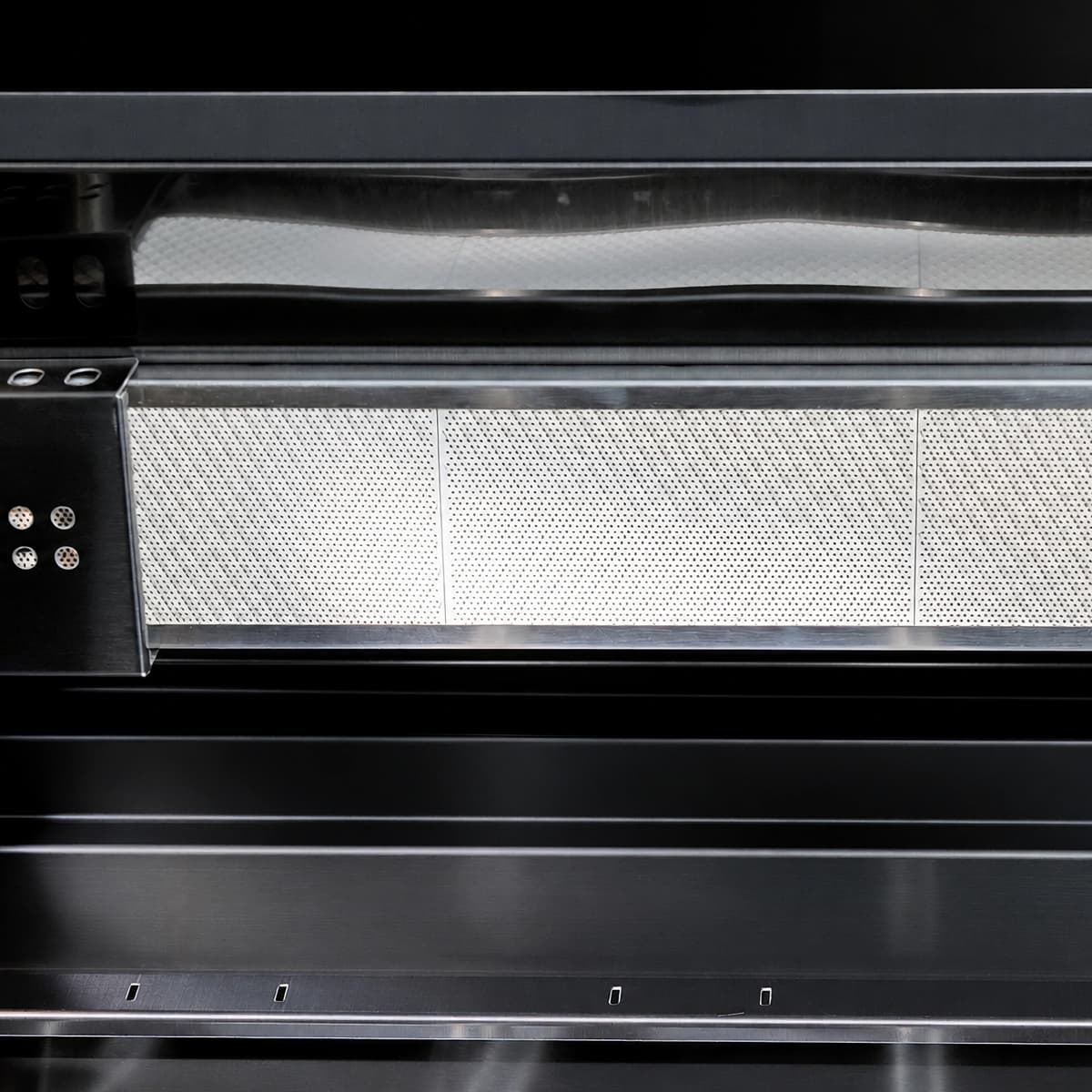 104" 4-Burner 72,000 BTU Black Outdoor Kitchen Bar Barbecue Island Grill
