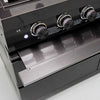 104" 4-Burner 72,000 BTU Black Outdoor Kitchen Bar Barbecue Island Grill