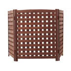 3 Panel Outdoor Air Conditioner Fence Screen