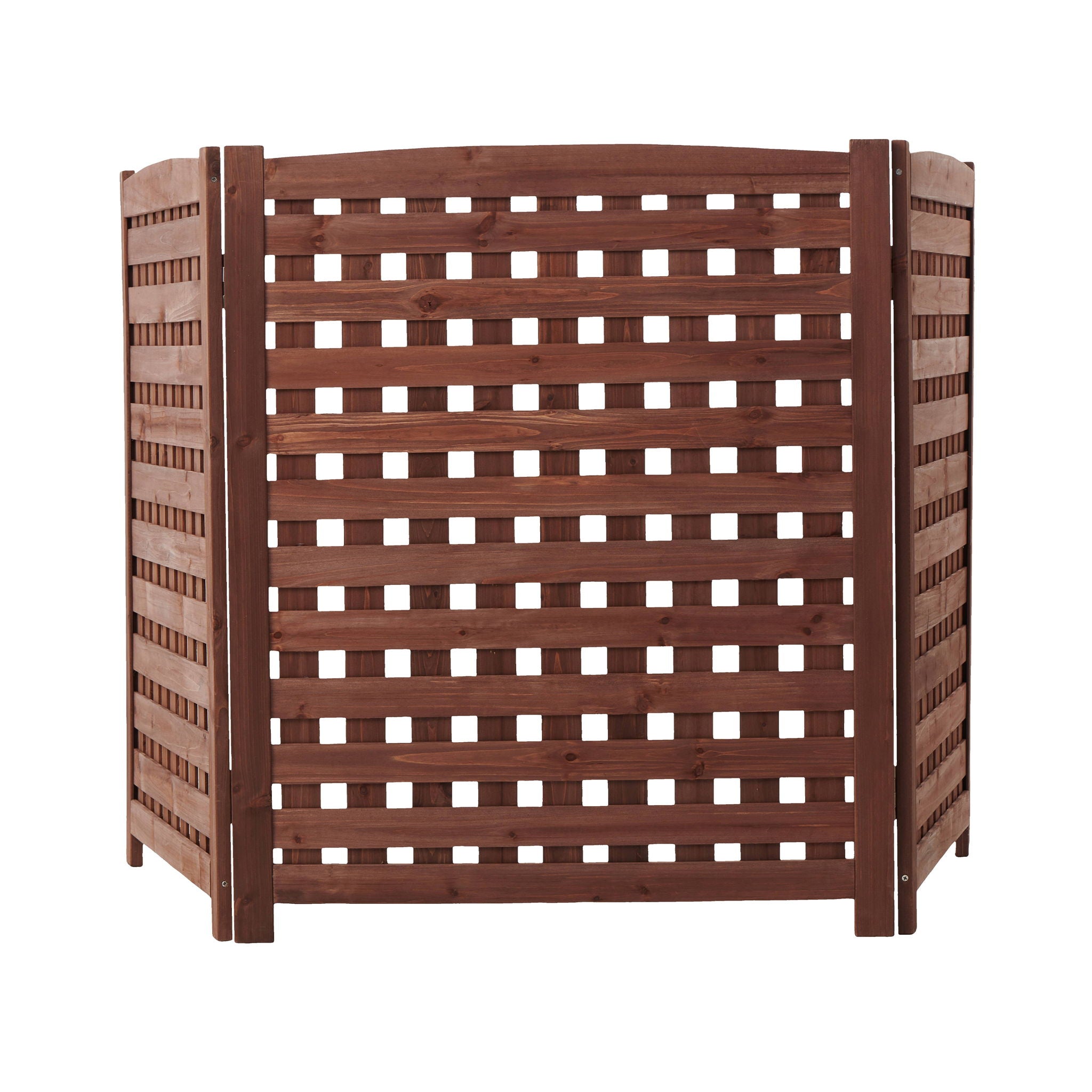3 Panel Outdoor Air Conditioner Fence Screen