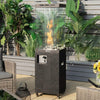 41K BTU Outdoor Propane Gas Patio Heater W/ Lockable Wheels