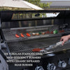 Belmont 43-Inch 6-Burner 85K BTU Stainless Steel Outdoor BBQ Kitchen Grill Island