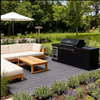 Belmont 43-Inch 6-Burner 85K BTU Stainless Steel Outdoor BBQ Kitchen Grill Island