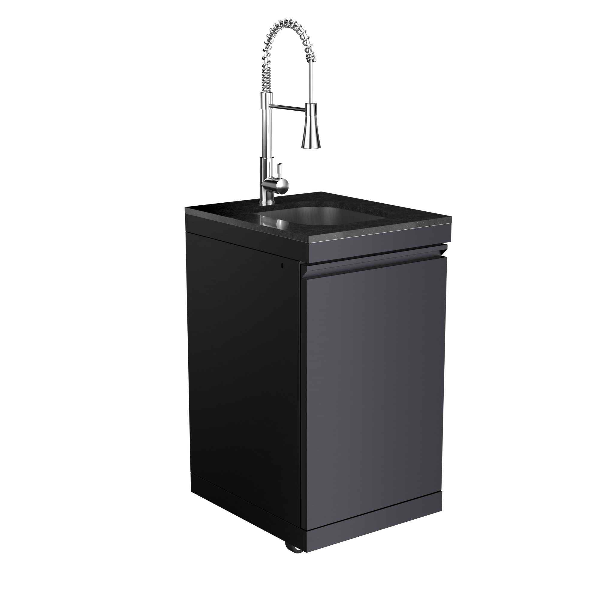 Sink Cabinet with Tap Stainless Steel Outdoor Kitchen Islands