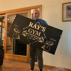 Gym Sign IV House of misery and pain