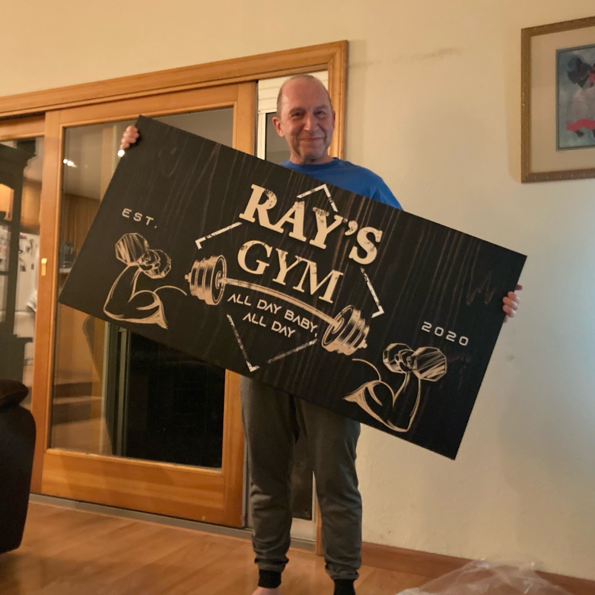 Gym Sign IV House of misery and pain
