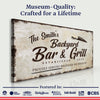 Backyard Bar & Grill Sign XVI