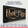 Personalized Pool & Patio Sign II