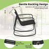 4 PCS Patio Furniture Set - Outdoor Rocker Chairs