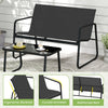 4 PCS Patio Furniture Set - Outdoor Rocker Chairs