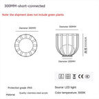 Outdoor Waterproof Lawn Lamp - Courtyard Tea Table
