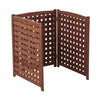 3 Panel Outdoor Air Conditioner Fence Screen