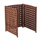 3 Panel Outdoor Air Conditioner Fence Screen