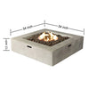 Streamlined Outdoor Fire Pit