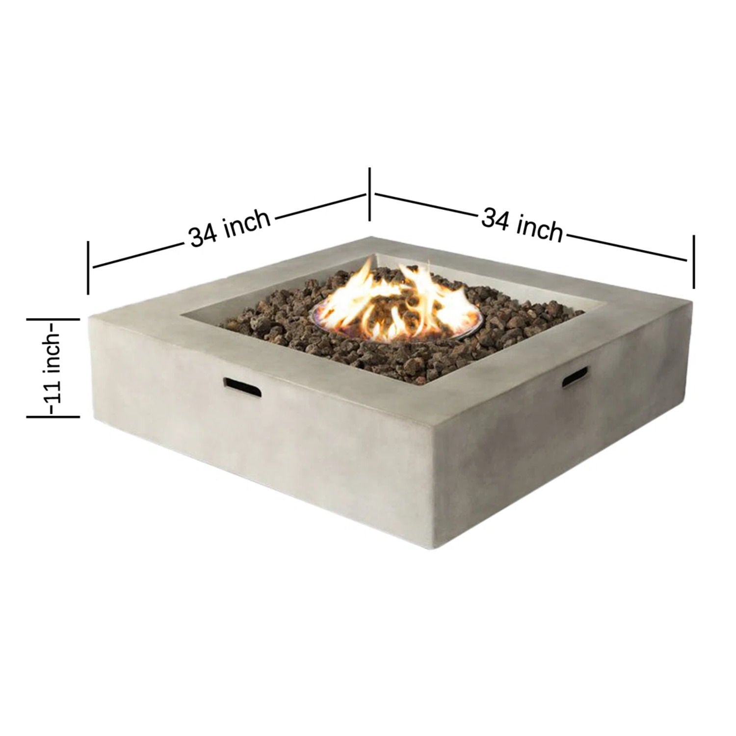 Streamlined Outdoor Fire Pit