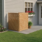 Outdoor 3 Panel Air Conditioner Fence Screen