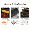 46-Inch 75300 BTU 6-Burners Deluxe Stainless Steel Gas Outdoor Barbecue Grill