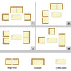 4-Piece Outdoor Rattan Patio Furniture Set With Cushions & Coffee Table