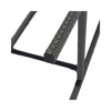 5-Piece Wicker Patio Bar Set With Cushions & Acacia Table