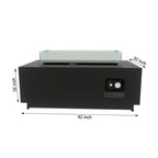Modern Design Outdoor Fire Pit Table With Cover
