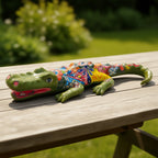 Large  Alligator | Mexican Handmade Ceramic Reptile Art