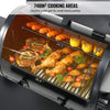 53-Inch Heavy-Duty Portable Wood Pellet BBQ Grill With Cart