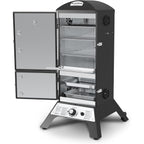 Broil King - 923617 Vertical Natural Gas Cabinet Smoker, Black