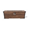 Alora 56-Inch Outdoor 50K BTU Wood Pattern Rectangle Gas Burning Fire Pit (SAK43681)