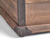 Alora 56-Inch Outdoor 50K BTU Wood Pattern Rectangle Gas Burning Fire Pit (SAK43681)