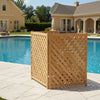 Outdoor 3 Panel Air Conditioner Fence Screen