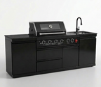 Deluxe Stainless Steel Propane Gas Outdoor Kitchen Grill