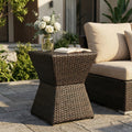 Calhoun 16" Outdoor Wicker End Table