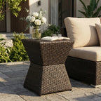 Calhoun 16" Outdoor Wicker End Table