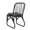 Outdoor Wicker Dining Chairs With Washable Cushions (Set of 2)