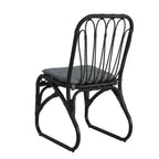 Outdoor Wicker Dining Chairs With Washable Cushions (Set of 2)