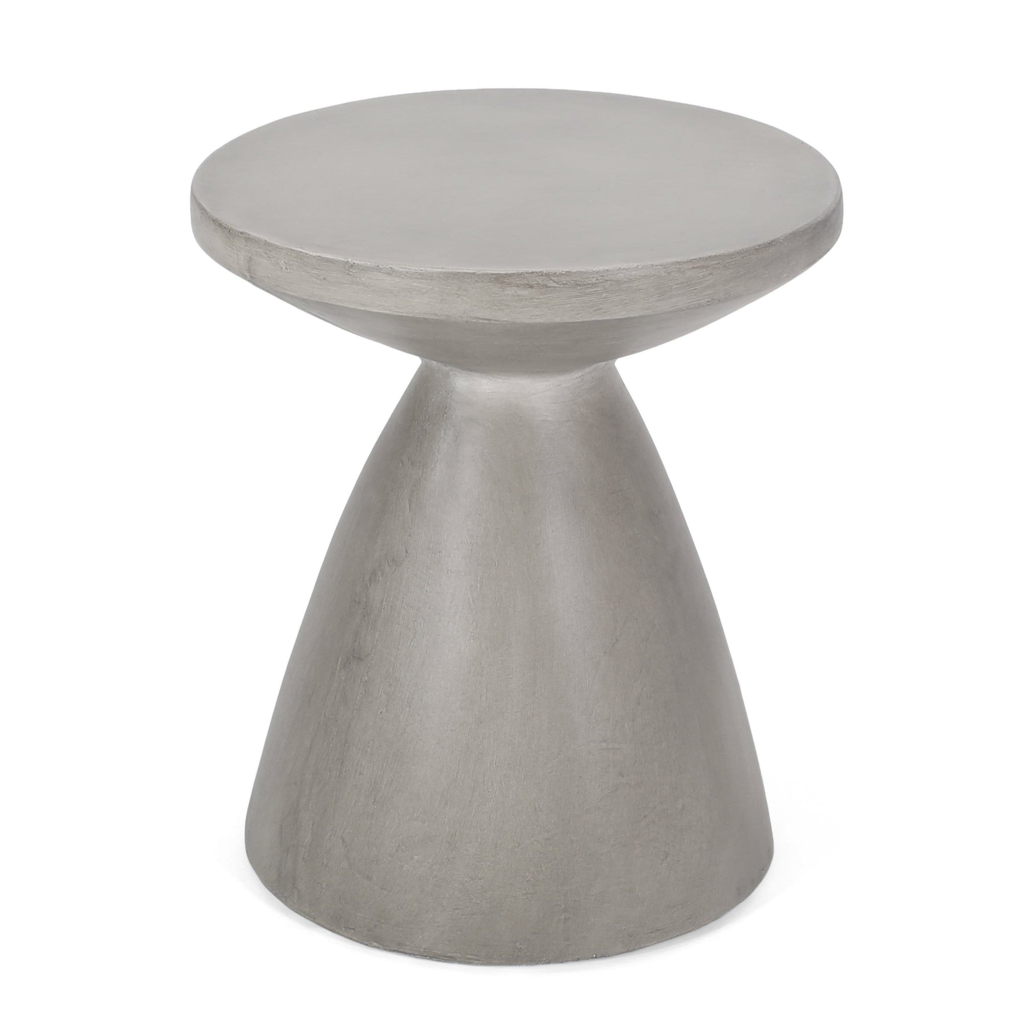 Outdoor Lightweight Concrete Side Table
