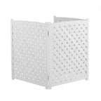 Outdoor 3 Panel Air Conditioner Fence Screen