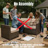 Stylish Entertainment Sectional Set, Outdoor Living