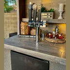Outdoor Kitchen Pavilion  20'x 20' Luxury BBQ Island
