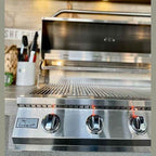 Outdoor Kitchen Pavilion  20'x 20' Luxury BBQ Island