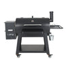 62-Inch Heavy-Duty Portable Wood Pellet BBQ Grill / Smoker With Cart