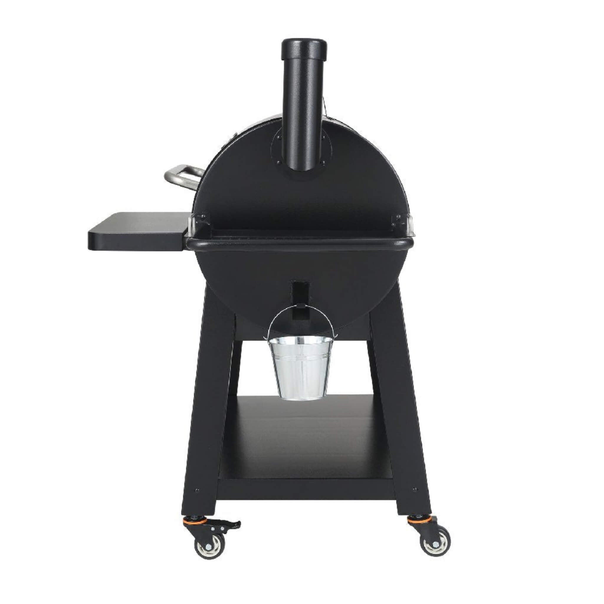 62-Inch Heavy-Duty Portable Wood Pellet BBQ Grill / Smoker With Cart